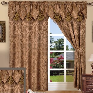 Taupe 64 Inch Curtain | Wayfair